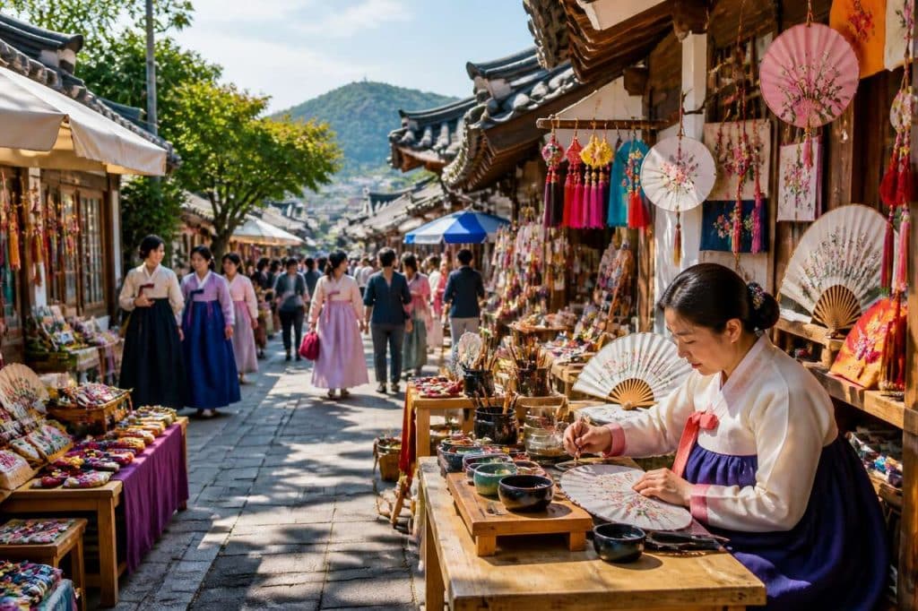 Artisanat et vie locale en Corée : circuits authentiques à découvrir