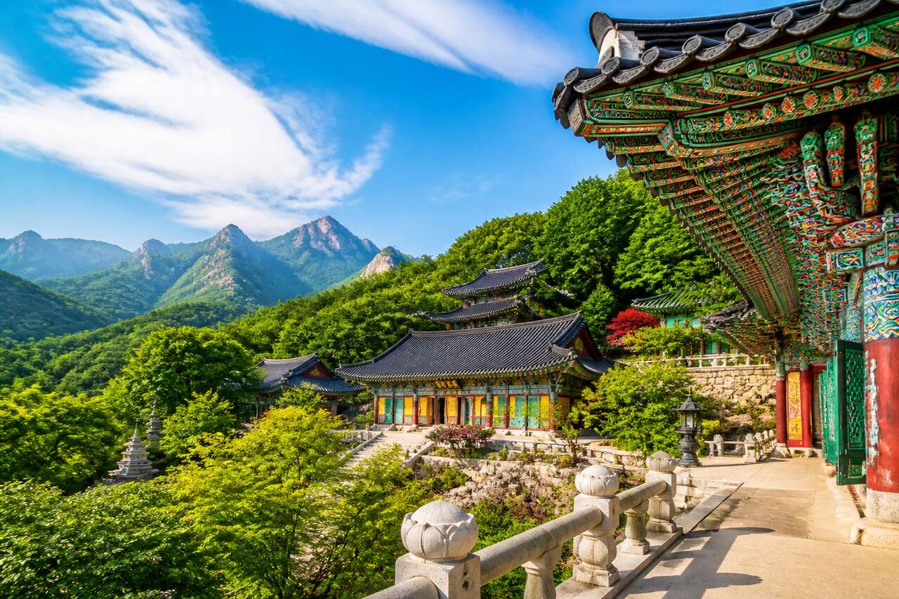 Guinsa, le majestueux temple bouddhiste en Corée du Sud