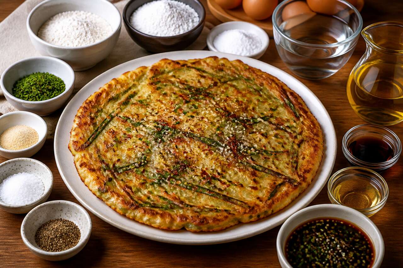 Recette de pajeon : la délicieuse galette coréenne maison