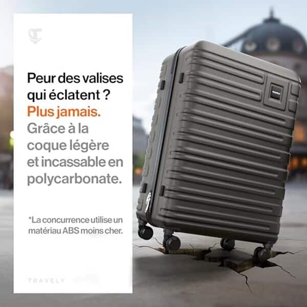 Découvrez notre test détaillé de la valise Travely XL 100 L : robustesse, roulettes fluides et serrure TSA. Avis complet et conseils d'achat pour vos voyages.