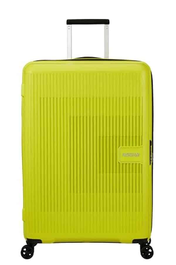 Découvrez notre test complet de la valise American Tourister Aerostep Spinner L 77 cm verte : design, performance, prix et avis client pour un voyage réussi.