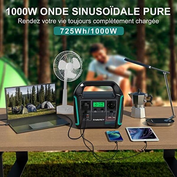 Découvrez notre test détaillé du générateur portable Swarey 1000W super silencieux : performances, avantages et inconvénients pour choisir le meilleur groupe électrogène portable. 