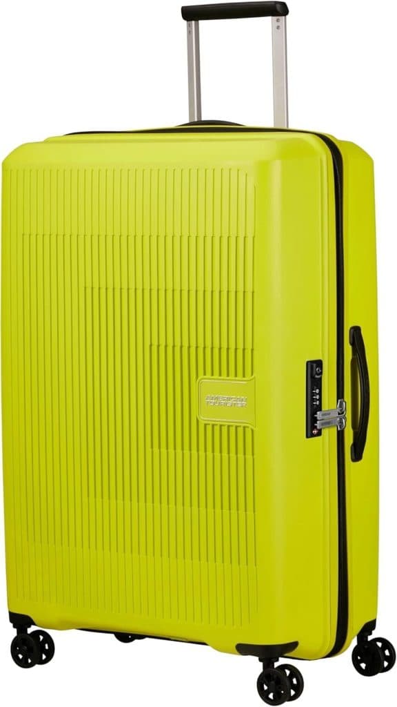Test de la valise American Tourister Aerostep Spinner L 77 cm, verte