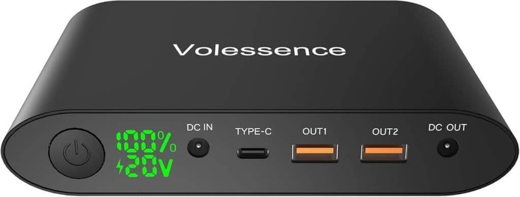 Test du chargeur portable Volessence 25000mAh : puissance et polyvalence