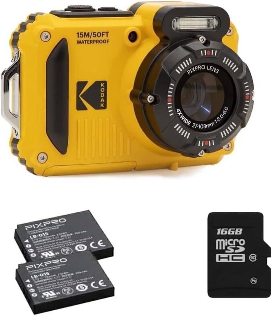 Test : kodak Pixpro WPZ2, le compact étanche 16M pixels