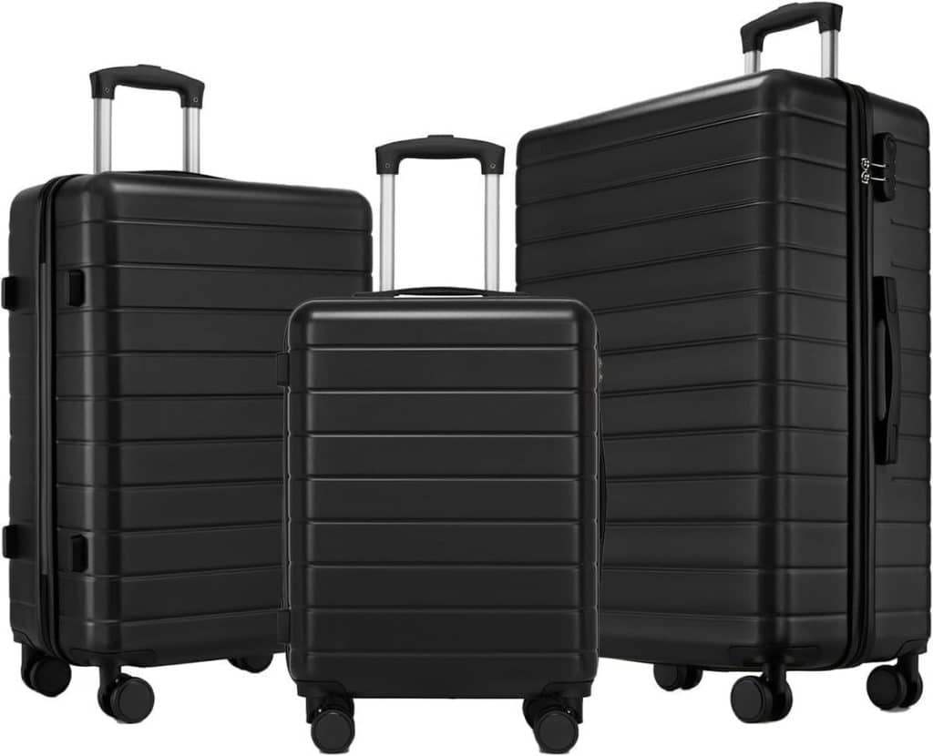 Test : set de 3 valises Shavont à carcasse rigide et roues pivotantes