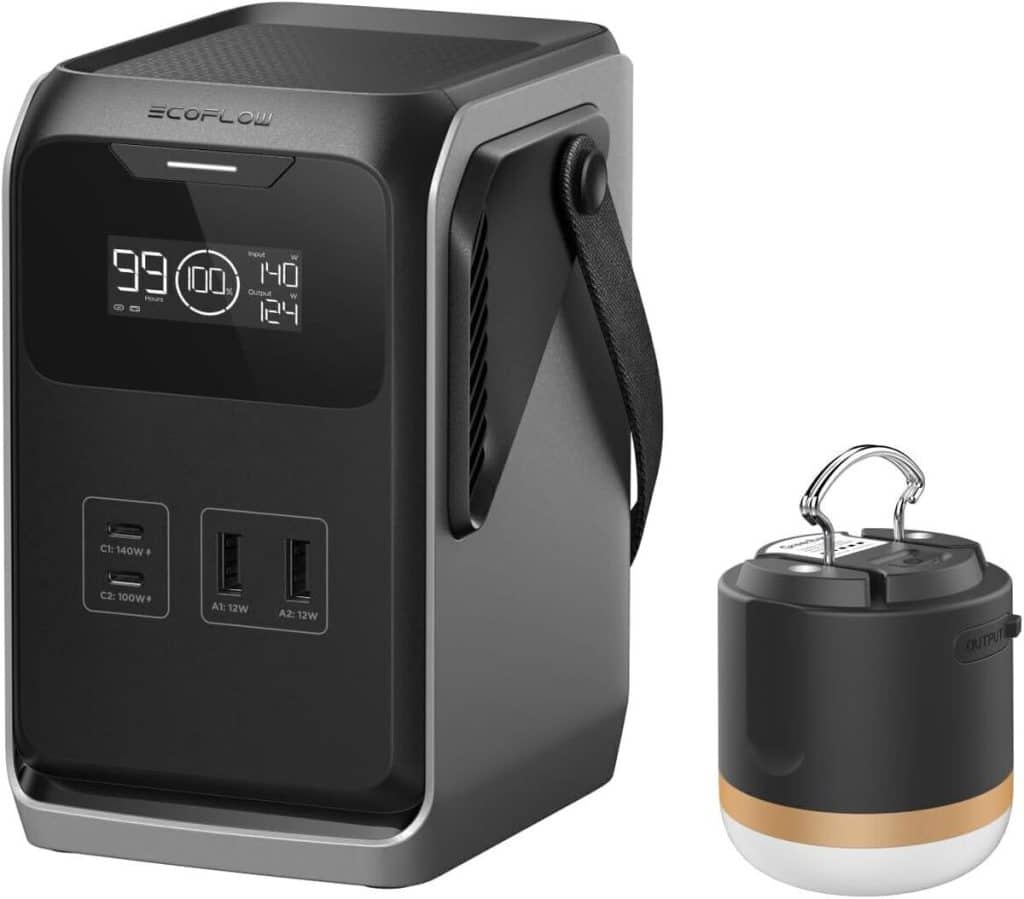 Test : station électrique portable ECOFLOW Trail 200 DC 192Wh - puissance et légèreté