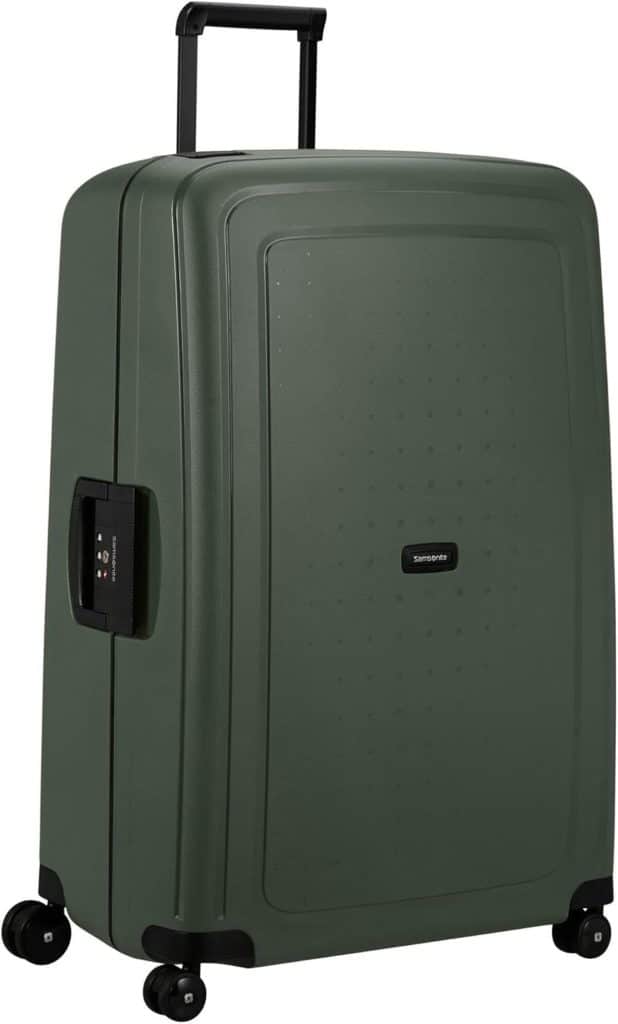 Test : valise Samsonite S'Cure XL, 138 l verte