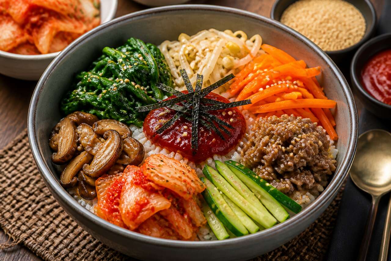 Recette du bibimbap : le plat coréen incontournable