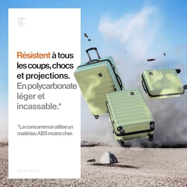 Découvrez notre test complet du set de valises en polycarbonate : résistance, durabilité et praticité pour vos voyages. 