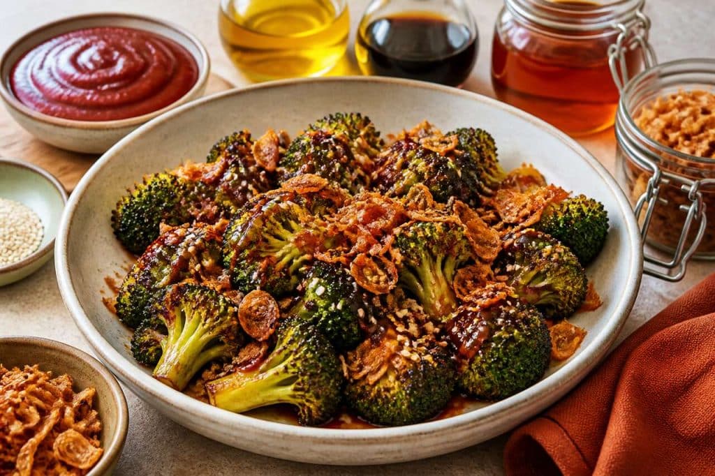 Recette de brocolis au gochujang façon Ottolenghi