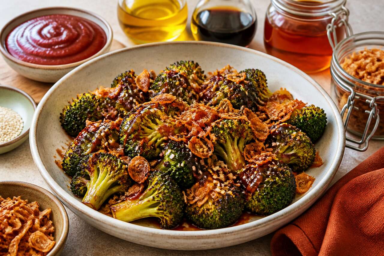 Recette de brocolis au gochujang façon Ottolenghi