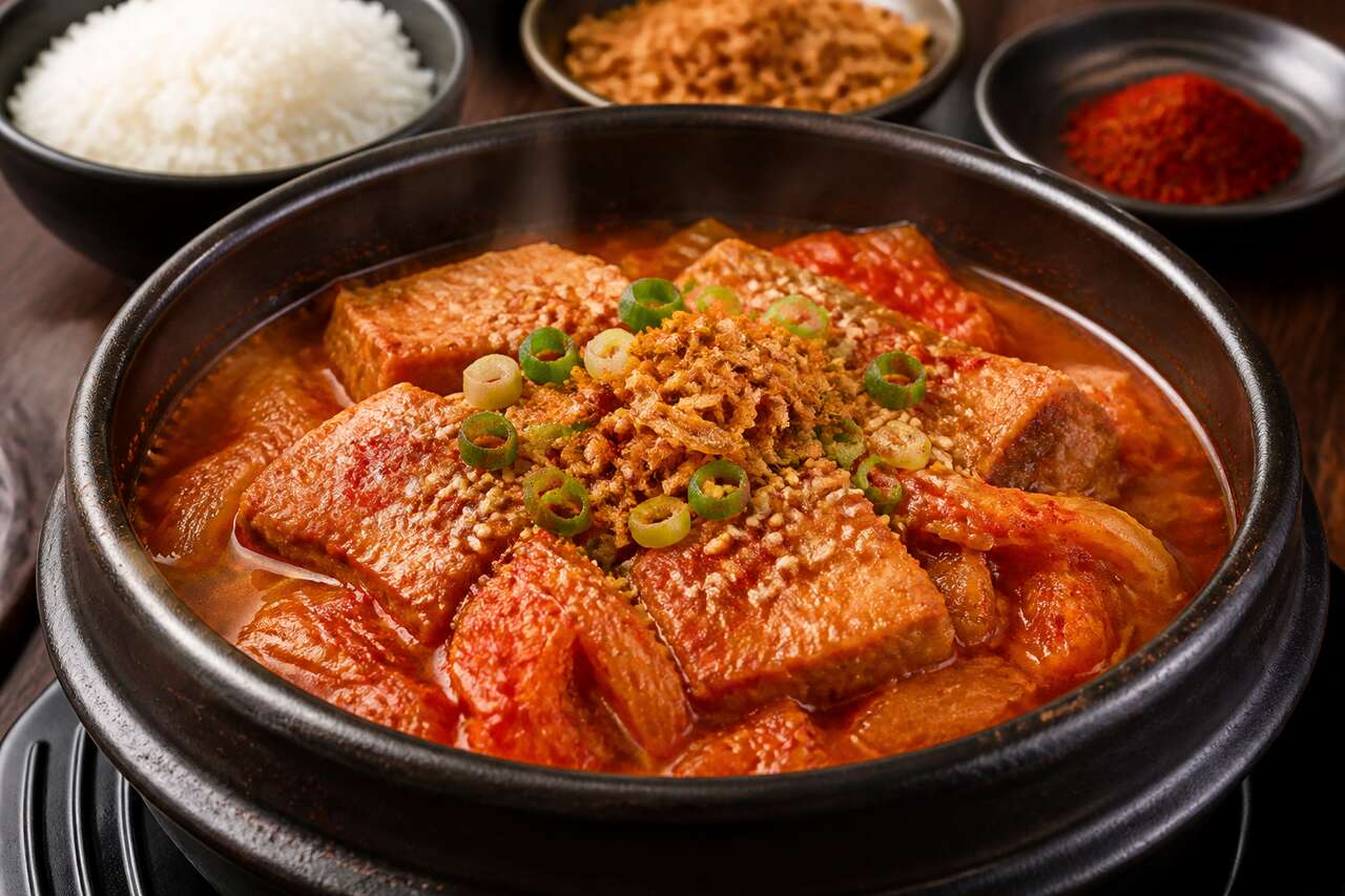 Recette de kimchi samgyupsal jjim : le ragoût coréen de poitrine de porc au kimchi