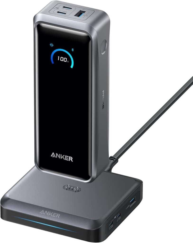 Test : anker Prime batterie externe 26250 mAh avec charge bilatérale