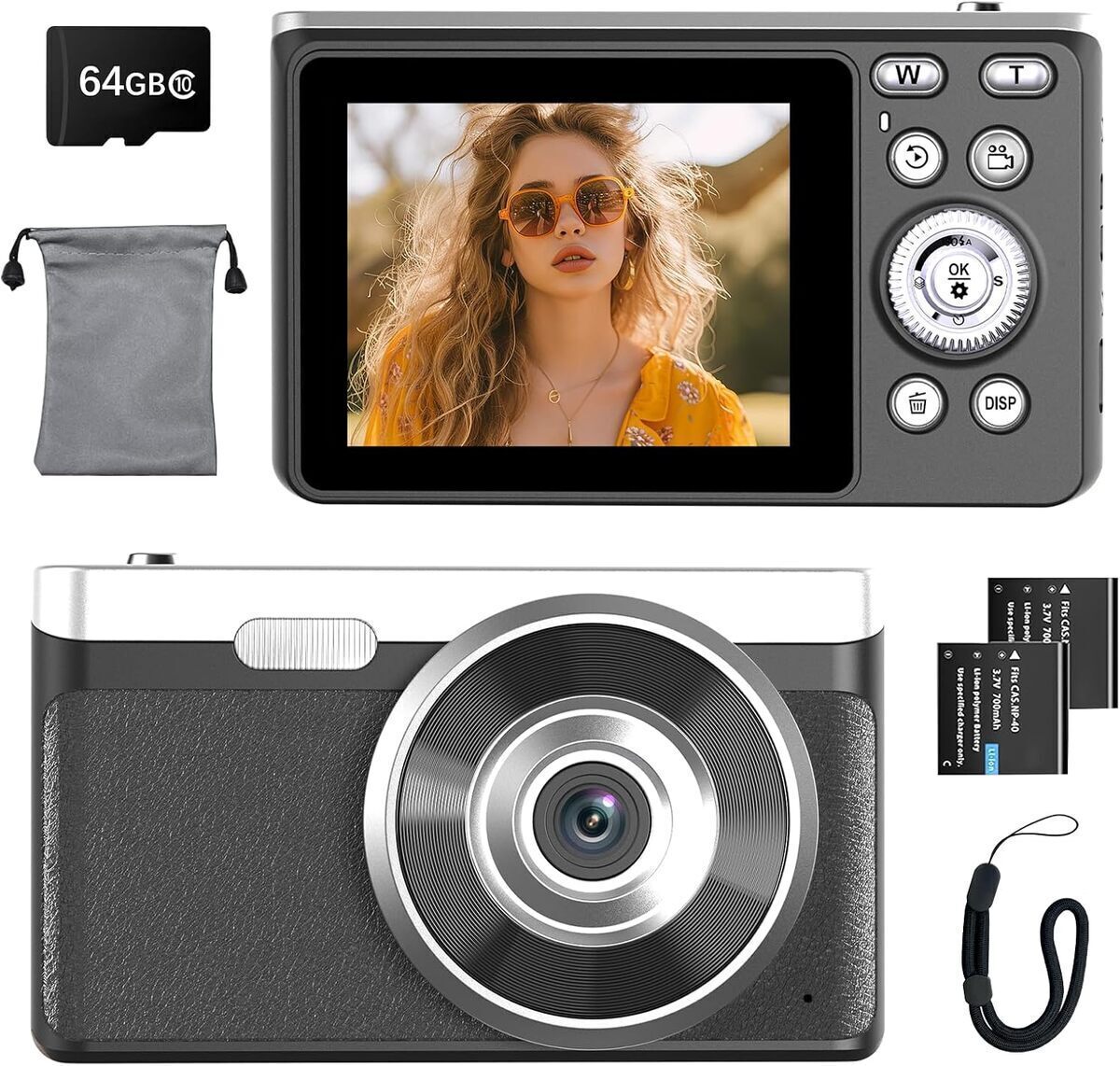 Test : appareil photo compact 5K 75 MP pour vloggers