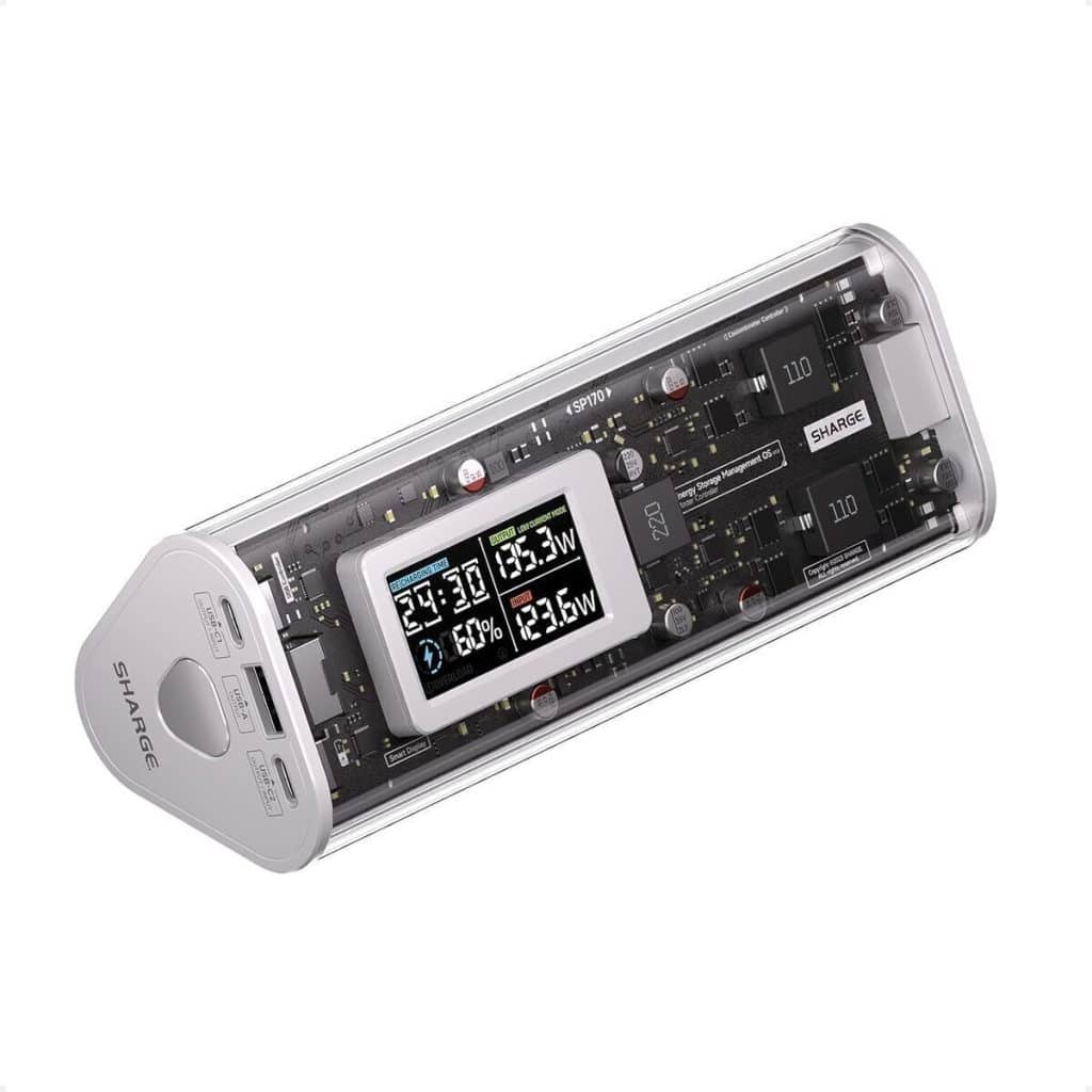 Test : batterie externe Shargeek 170 - puissance et polyvalence