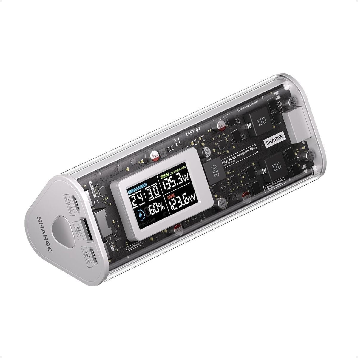 Test : batterie externe Shargeek 170 - puissance et polyvalence