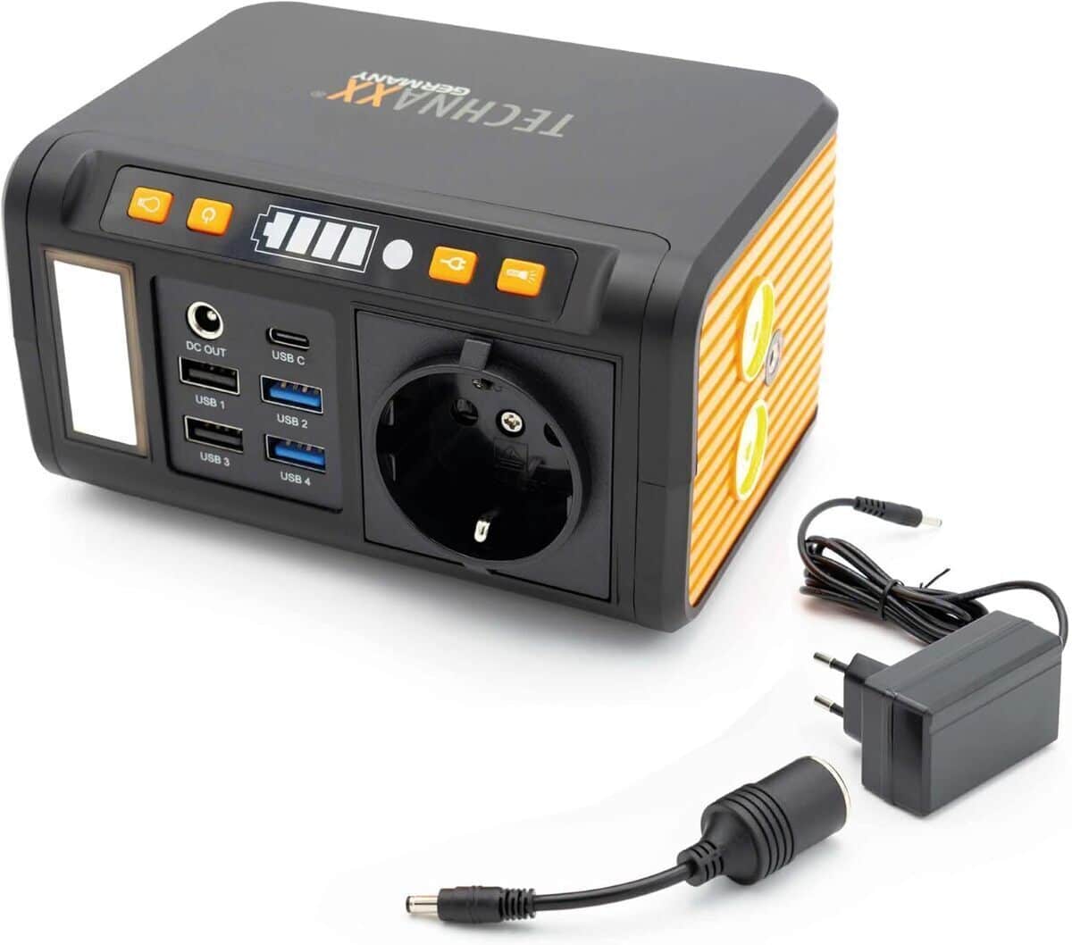 Test de la station d'énergie portable Technaxx TX-205+ (80W)