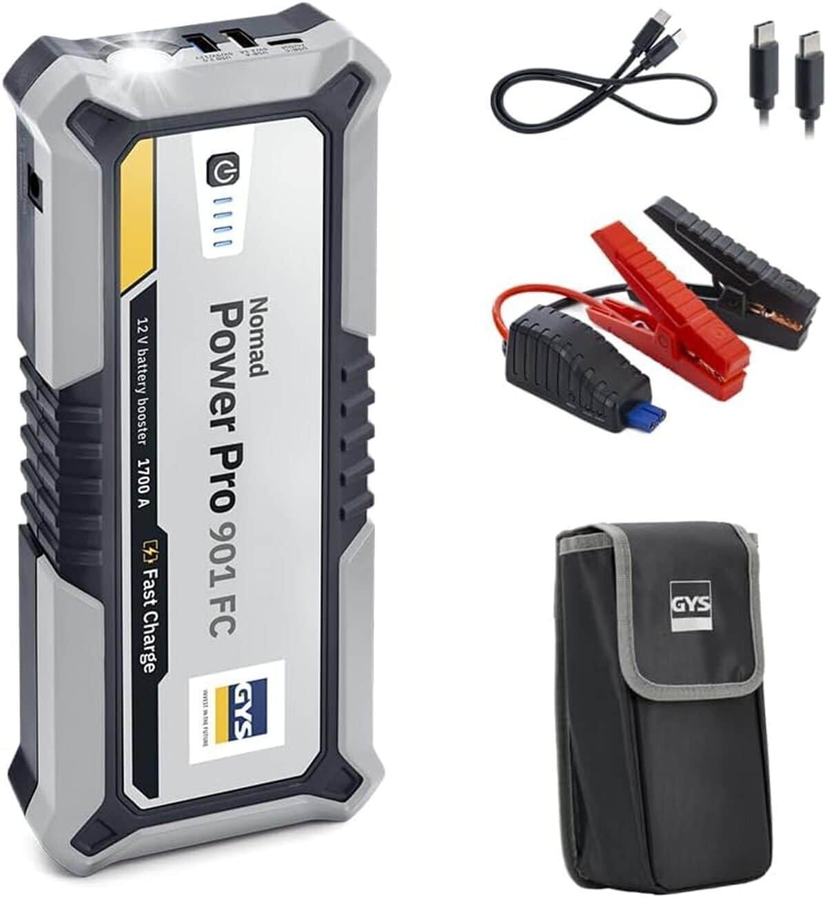 Test du GYS Nomad Power Pro 901 FC : démarreur et powerbank tout-en-un