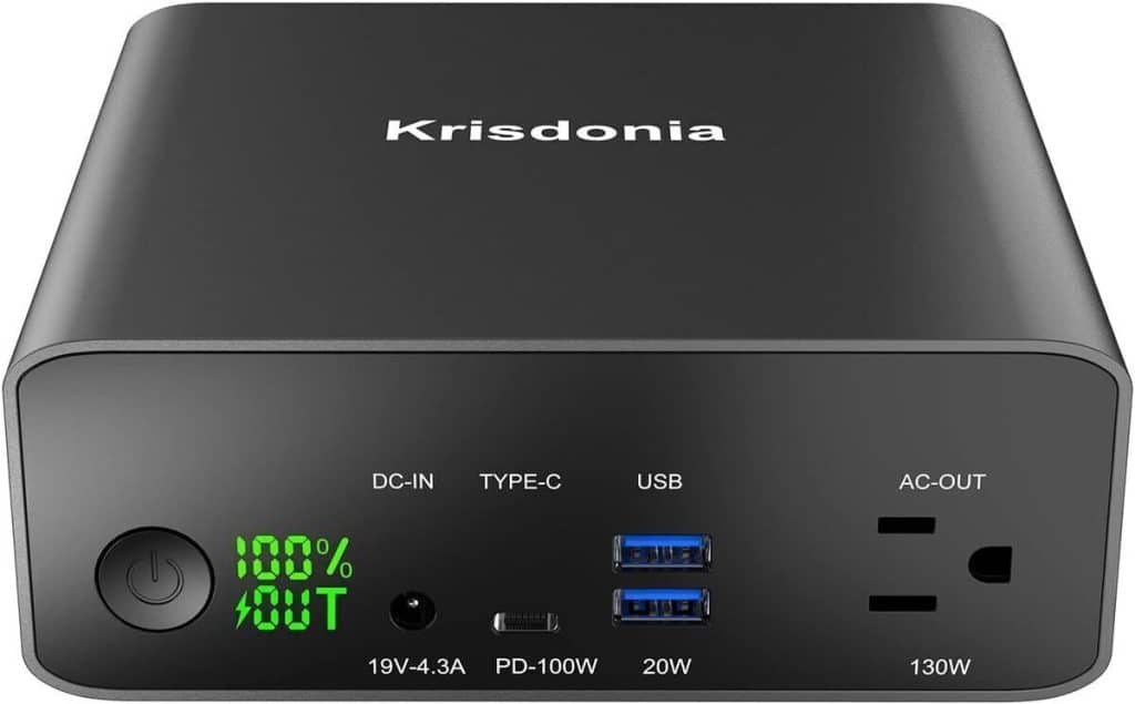 Test : krisdonia batterie externe 40000mAh à charge rapide