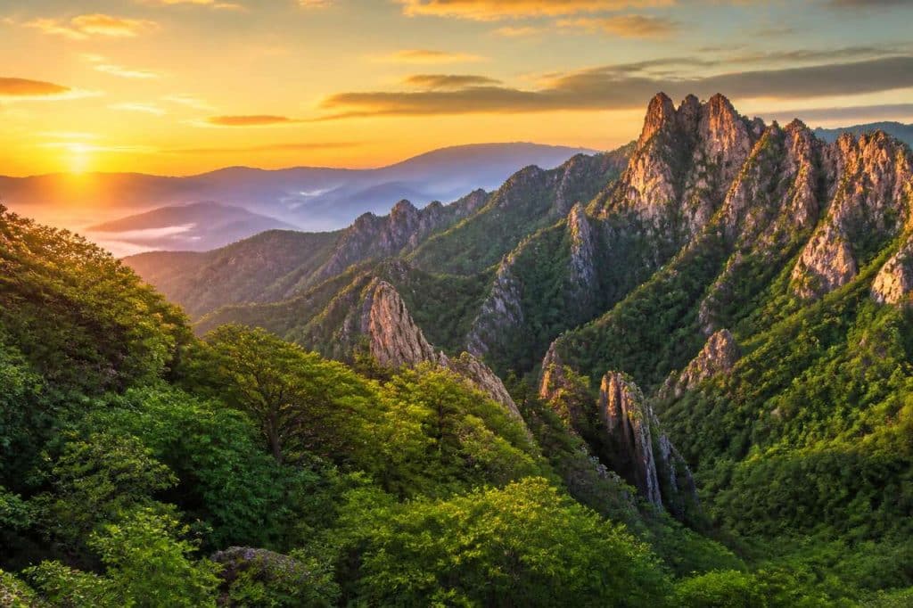 Les meilleurs treks en Corée du Sud