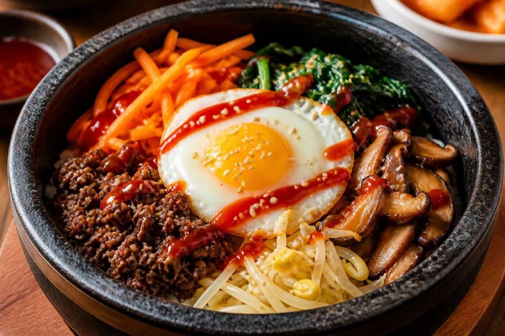 Recette du bibimbap coréen : un plat savoureux et facile à préparer