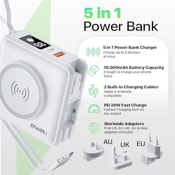 Découvrez notre test détaillé de la power bank PWR Travel PRO 5 en 1 : batterie puissante, polyvalente et portable pour tous vos appareils.