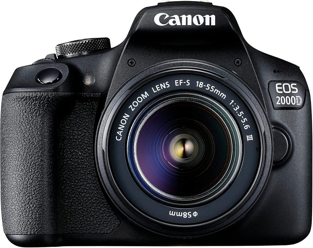 Test : canon EOS 2000d et objectif EF-S 18-55mm