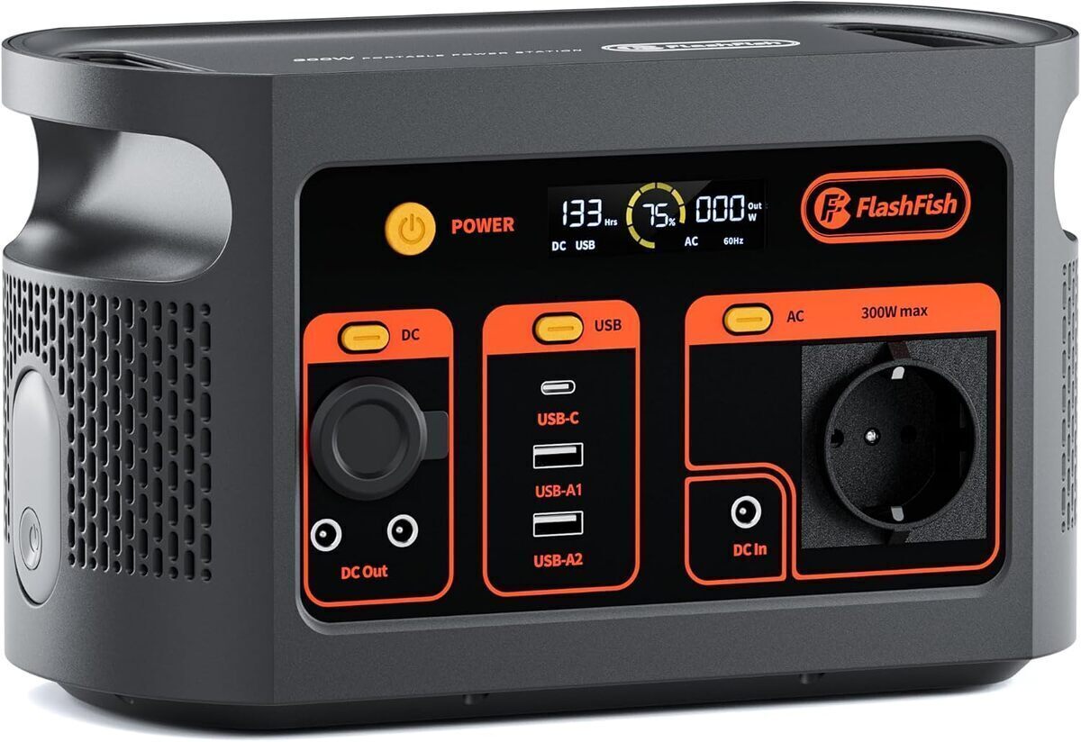 Test du générateur électrique FlashFish 300W : portable et puissant