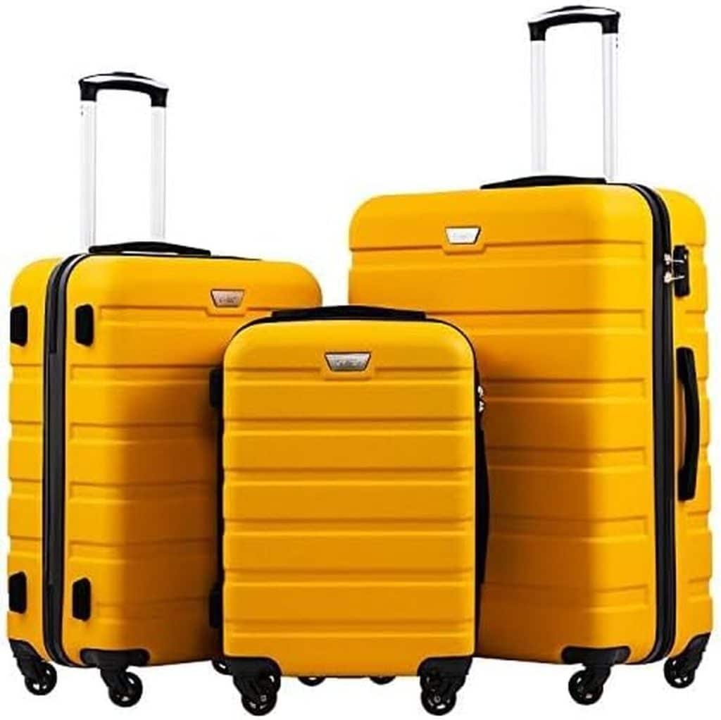 Test du set de valises COOLIFE : légèreté et robustesse pour voyager