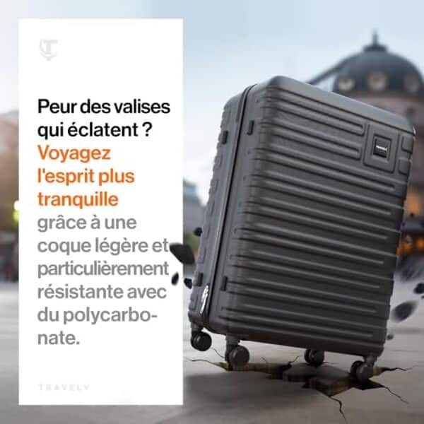 Découvrez notre test complet de la valise Travely XL : polycarbonate résistant, sécurité renforcée et performance pour vos voyages. 