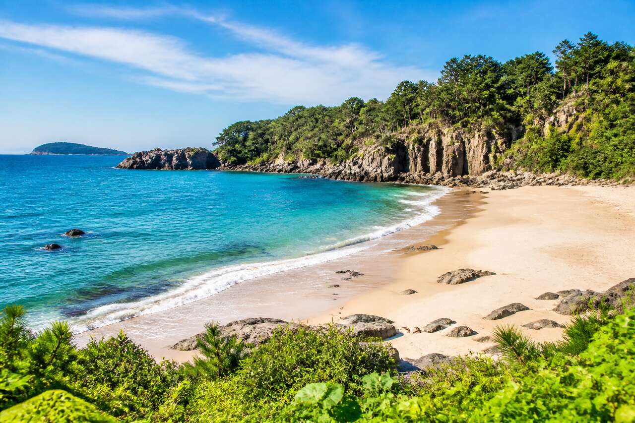 Plage de Jungmun : un incontournable à découvrir en Corée