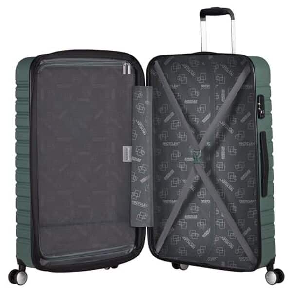 Découvrez notre test détaillé de la valise American Tourister Flashline Spinner L 78 cm dark forest : capacité, design, durabilité et performance pour vos voyages. 
