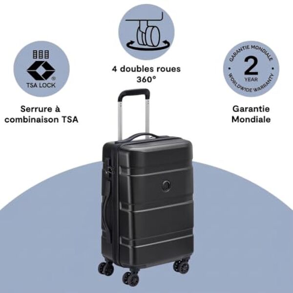 Découvrez notre test détaillé de la valise rigide DELSEY Paris Airship 2.0 : robustesse, poids, design et praticité pour vos voyages.
