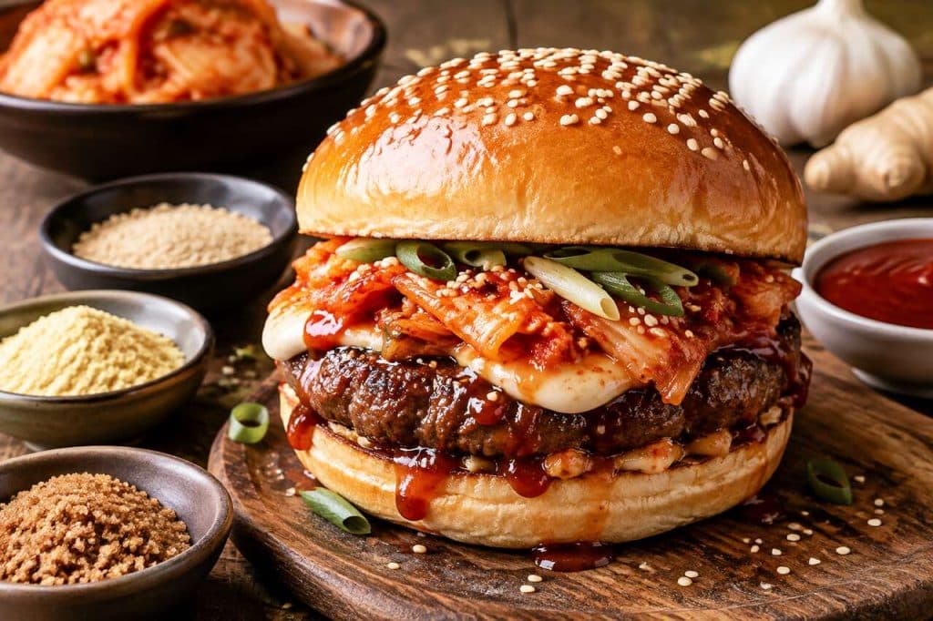 Recette du burger bulgogi coréen maison
