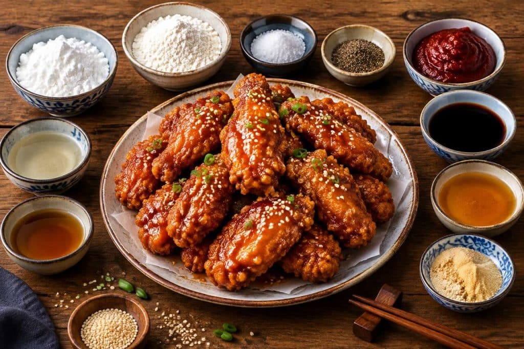 Recette du poulet frit coréen (Korean fried chicken)
