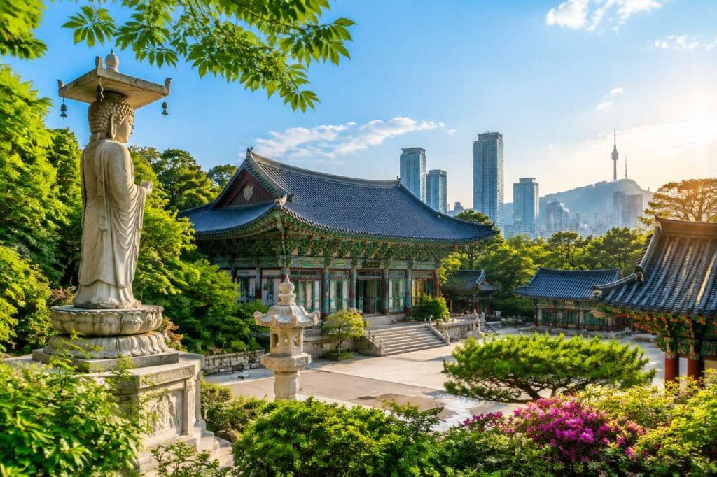 Temple Bongeunsa : guide complet pour visiter ce joyau de Séoul