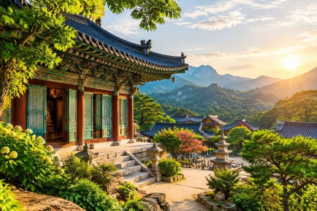 Voyage spirituel en Corée : à la découverte des temples et traditions