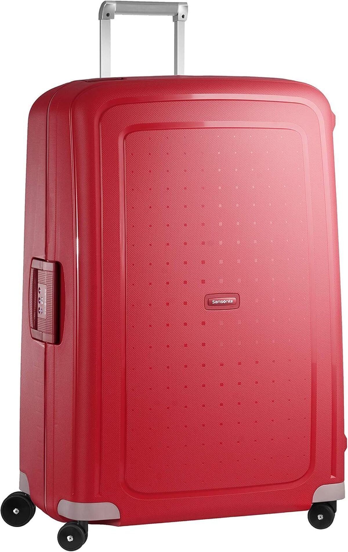 Test de la valise Samsonite S'Cure Spinner XL 138 l rouge