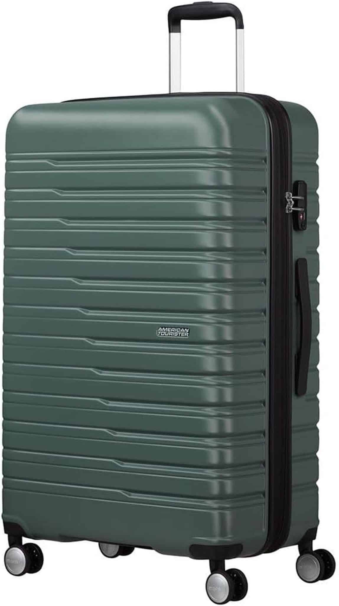 Test : valise American Tourister Flashline Spinner L 78 cm dark forest