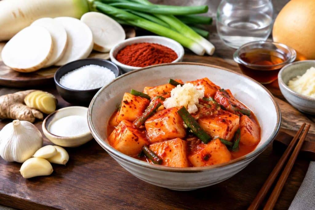 Recette de kimchi de radis : préparez-le facilement à la maison
