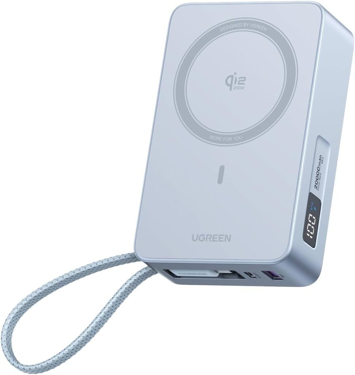 Test : batterie externe UGREEN MagFlow Qi2 20000mAh induction