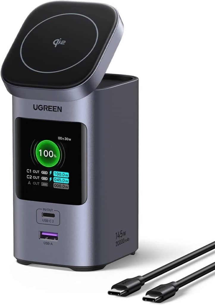 Test de la batterie externe UGREEN Nexode 145W : puissante et polyvalente